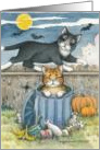 Alley Cats Halloween (Bud & Tony) card