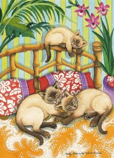 Siamese Cats On...