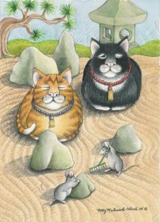 Cats Zen Garden...