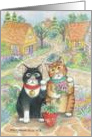 Cats House Hunting (Bud & Tony) card