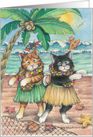 Coconut Birthday Wish (Bud & Tony) card