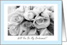 Cousin Be My Bridesmaid? Wedding Bridal Attendant Request Invitation card