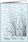 Step Father Happy Father’s Day Nature Trees Birds Stepfather card
