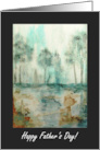 Happy Father’s Day General Landscape Painting Abstract Outdoors card