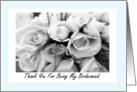Thank You Sister-In-Law Bridesmaid card