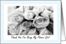 Thank You Flower Girl Cousin card