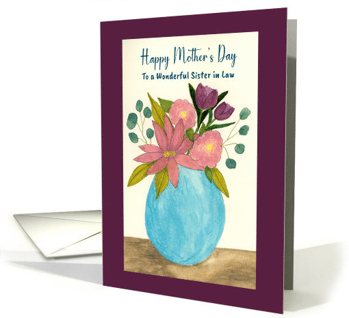 Happy Mother's Day Sister in Law Flower Floral Bouquet... (1819520)