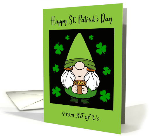 Happy St Patrick's Day From Group Gnome Shamrocks Pot of... (1904140)