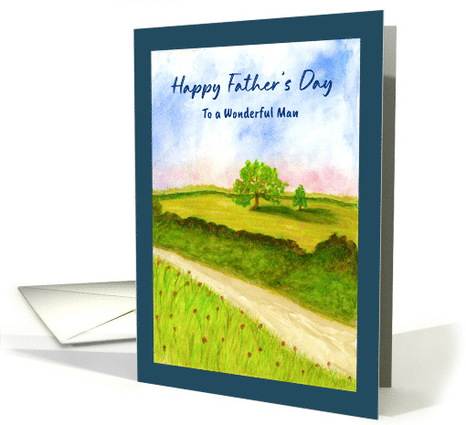 Happy Father's Day For Him Landscape Countryside Trees... (1905142)
