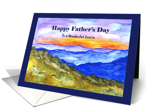 Happy Father's Day Cousin Mountains Landscape Sky Sunrise... (1909218)