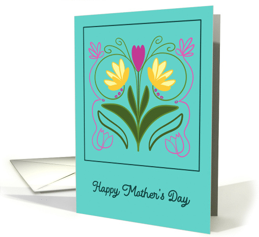 Happy Mother's Day General Floral Botanical Flowers... (1913494)
