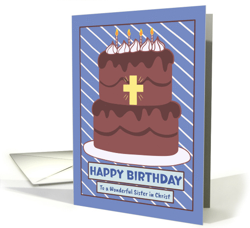 Happy Birthday Sister in Christ Church Christian... (1927862)