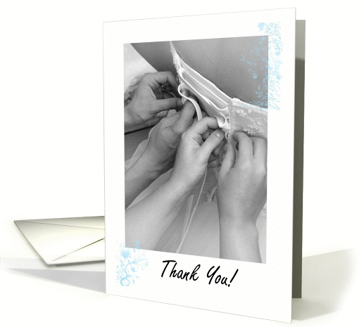Thank You Maid Of Honor, Wedding Attendant card (374771)