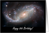 Happy 8th Birthday - Boy Astronomy card