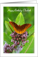 Birthday - Elizabeth - With Scripture card