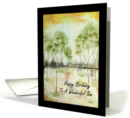 Happy Birthday - For Son card (386801)