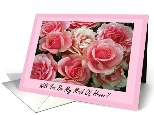 Cousin Will you Be My Maid Of Honor Bridal Attendant... (389046)