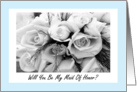 Be My Maid Of Honor? Wedding Request Invitation card