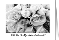 Be My Junior Bridesmaid? Wedding Request Invitation card