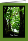 Happy Earth Day - Think Green! card