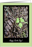 Happy Earth Day - Think Green! card