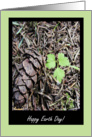 Happy Earth Day - Think Green! card