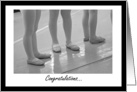 Congratulations - Dance Recital card