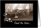 Thank You Sister - Bridesmaid card