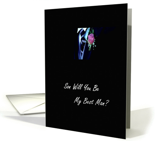 Son Will You Be My Best Man? card (462151)