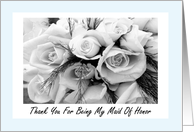 Thank You Sister Maid Of Honor card