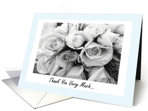 Thank You To Our Photographer Wedding card (473890)