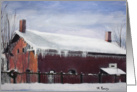 Merry Christmas Train Depot card