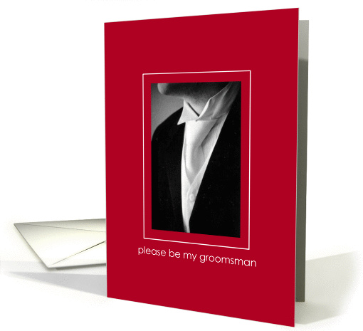 please be my groomsman card (366897)