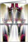 Happy Birthday Card Absract Design card
