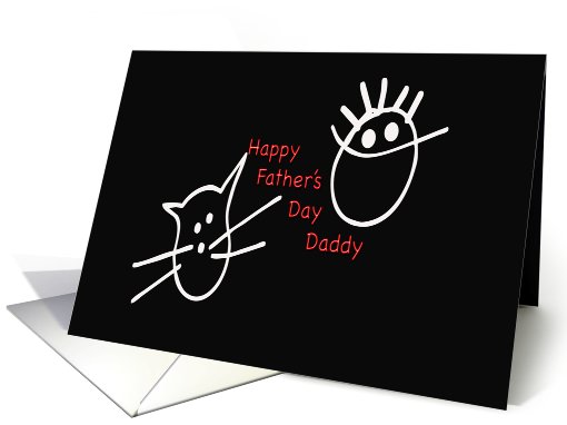 happy father's day daddy card (404190)