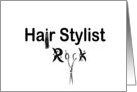 hair stylist card