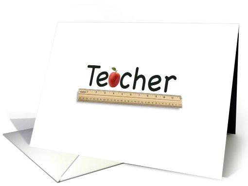 Teacher card (405210)