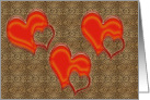 hearts & love card