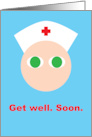 Get Well Roundhed card