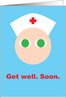 Get Well Roundhed card