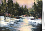 December Reflections in the Christmas Season card