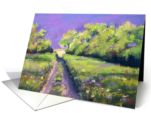 Purple Skies card (370383)