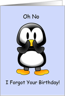 Oh No Penguin