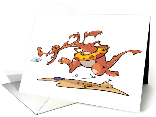 Holiday Dragon card (372893)