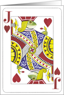 Frogjack of Hearts - friendship card