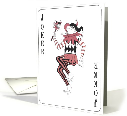 Frog Joker - Poker Party card (475702)
