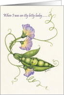Sweet Pea Baby - baby gift card