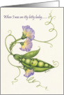 Sweet Pea Baby - baby gift card