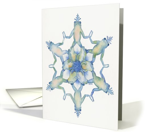 Frogflakes - Holiday Celebration card (485968)