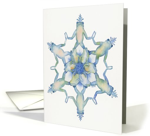 Frogflakes - New Years Party card (485970)